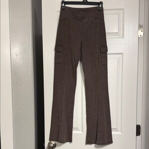 No Boundaries Chocolate Flare Pants